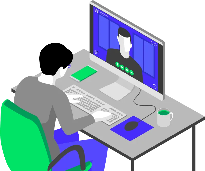 マンツーマン形式